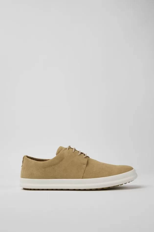 Camper Beige Nubuck Shoes For Men*Men Sneakers