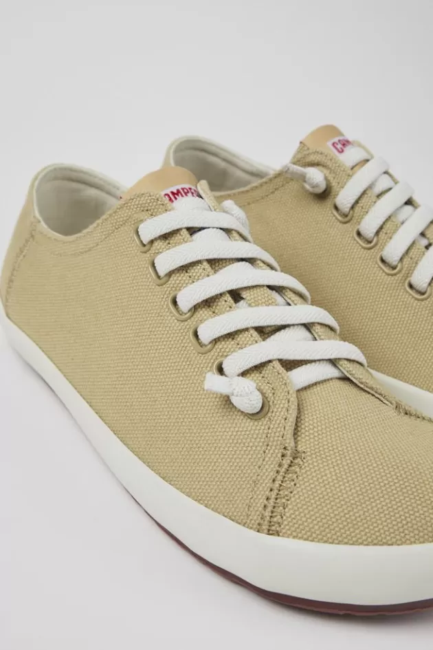 Camper Beige Textile Sneaker For Men*Men Sneakers