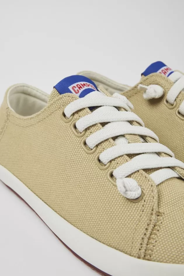 Camper Beige Textile Sneaker For Women*Women Sneakers