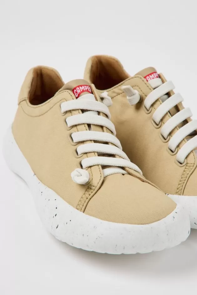 Camper Beige Textile Sneakers For Women*Women Sneakers