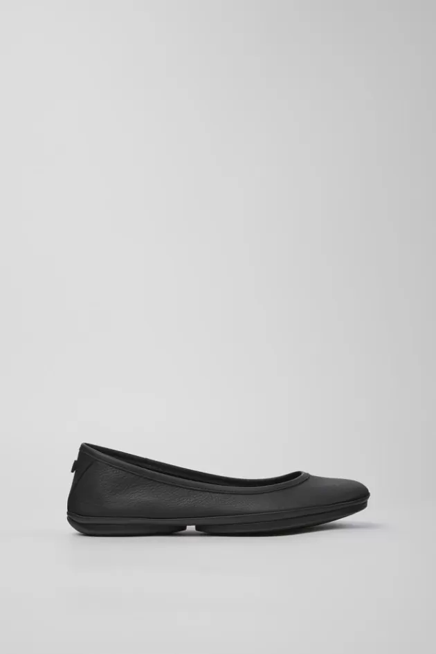 Camper Black Leather Ballerina For Women*Women Ballerinas