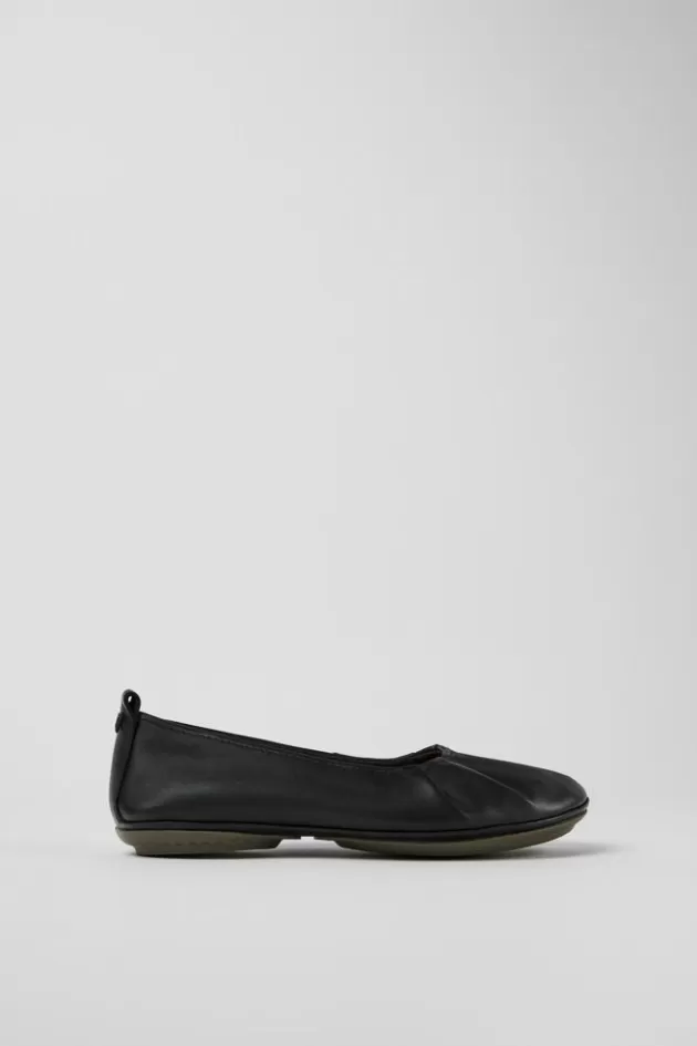 Camper Black Leather Ballerinas For Women*Women Ballerinas