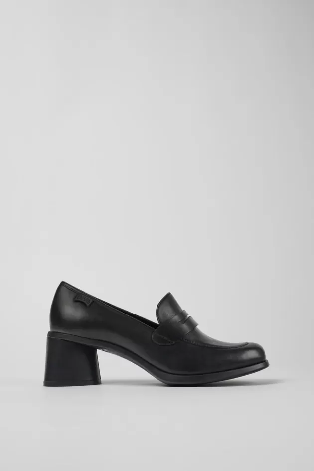 Camper Black Leather Heels*Women Formal Shoes