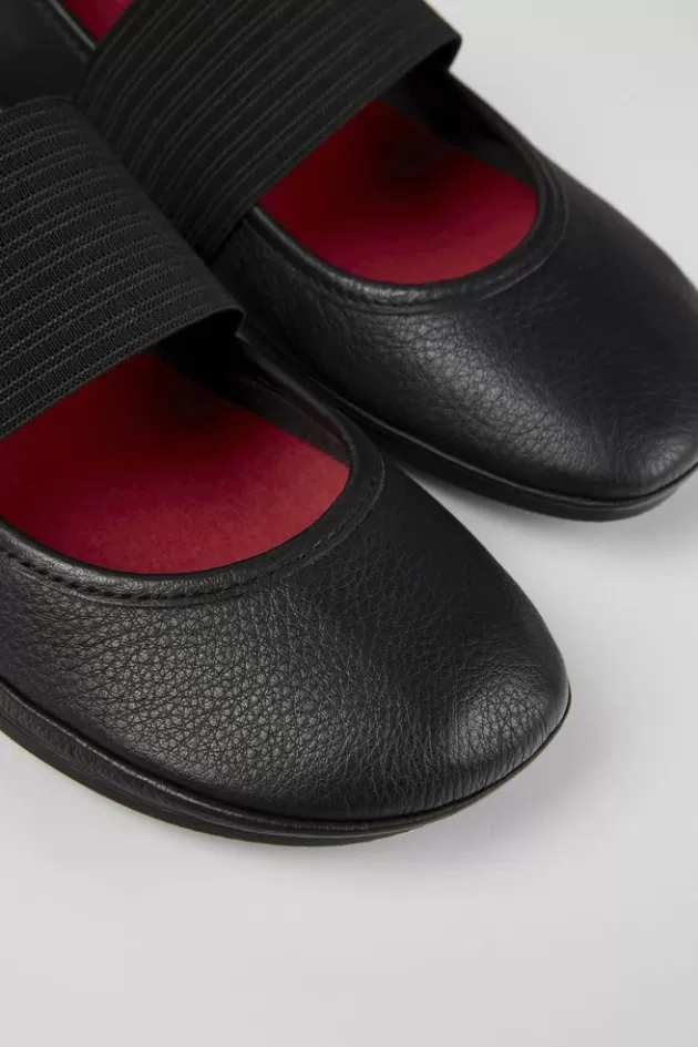 Camper Black Leather Mary Jane For Women*Women Ballerinas