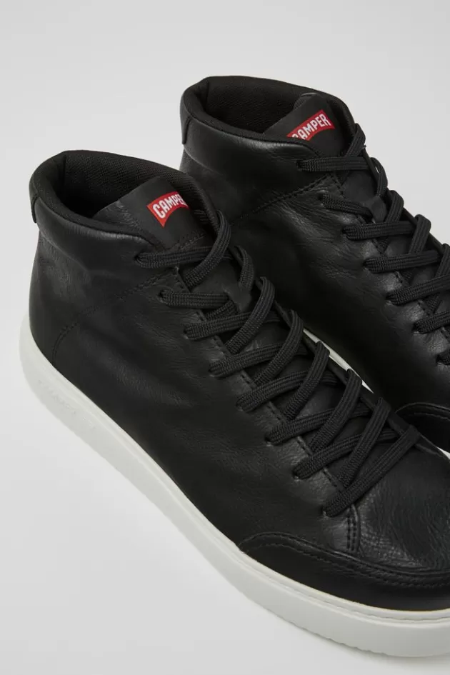 Camper Black Leather Sneakers For Men*Men Sneakers