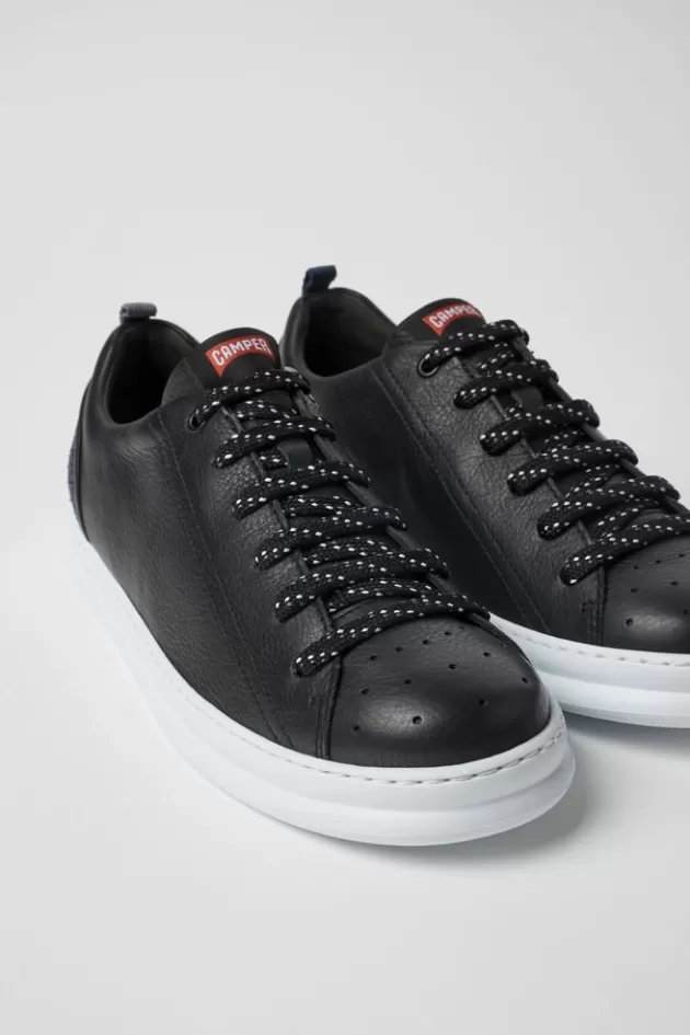 Camper Black Leather Sneakers For Men*Men Sneakers