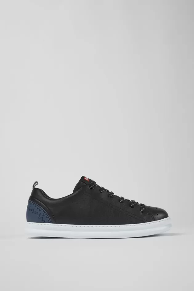 Camper Black Leather Sneakers For Men*Men Sneakers