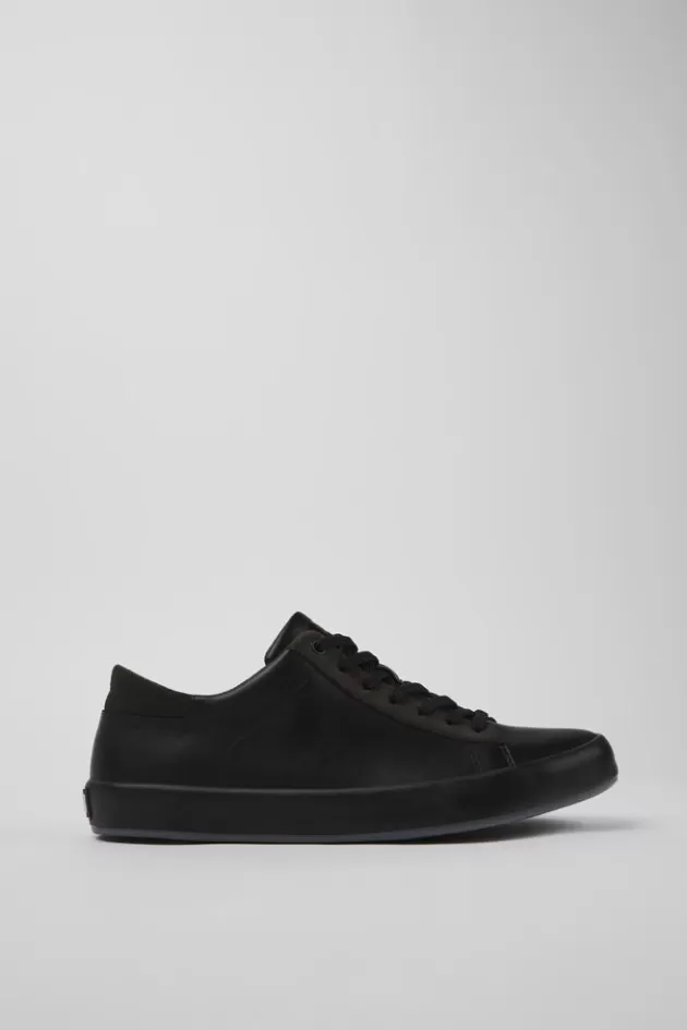 Camper Black Leather/Nubuck Sneaker For Men*Men Sneakers