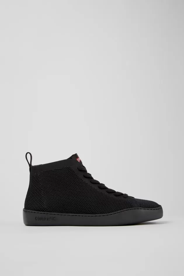 Camper Black One-Piece Knit Sneakers For Men*Men Sneakers