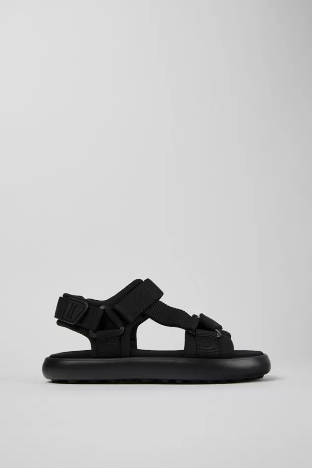 Camper Black Textile Sandal For Women*Women Sandals