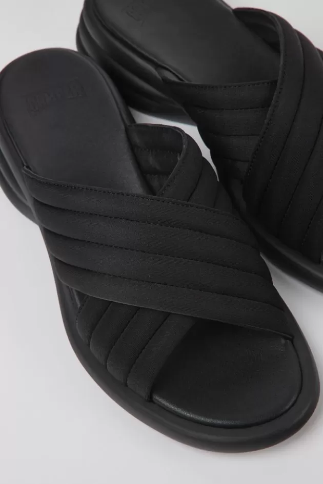 Camper Black Textile Sandals For Women*Women Sandals