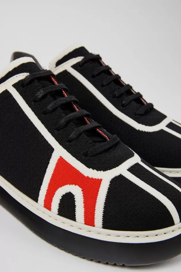 Camper Black Textile Sneaker For Men*Men Sneakers