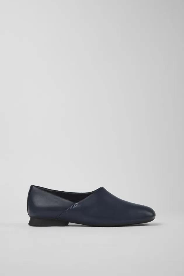 Camper Blue Leather Ballerinas For Women*Women Ballerinas