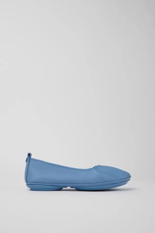 Camper Blue Leather Ballerinas For Women*Women Ballerinas