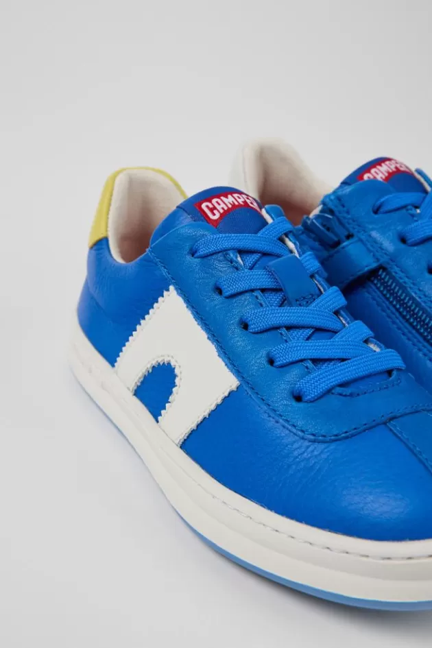 Camper Blue Leather Sneaker*Kids Sneakers