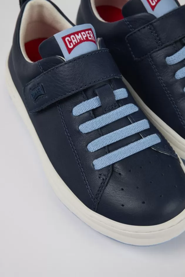 Camper Blue Leather Sneaker*Kids Sneakers