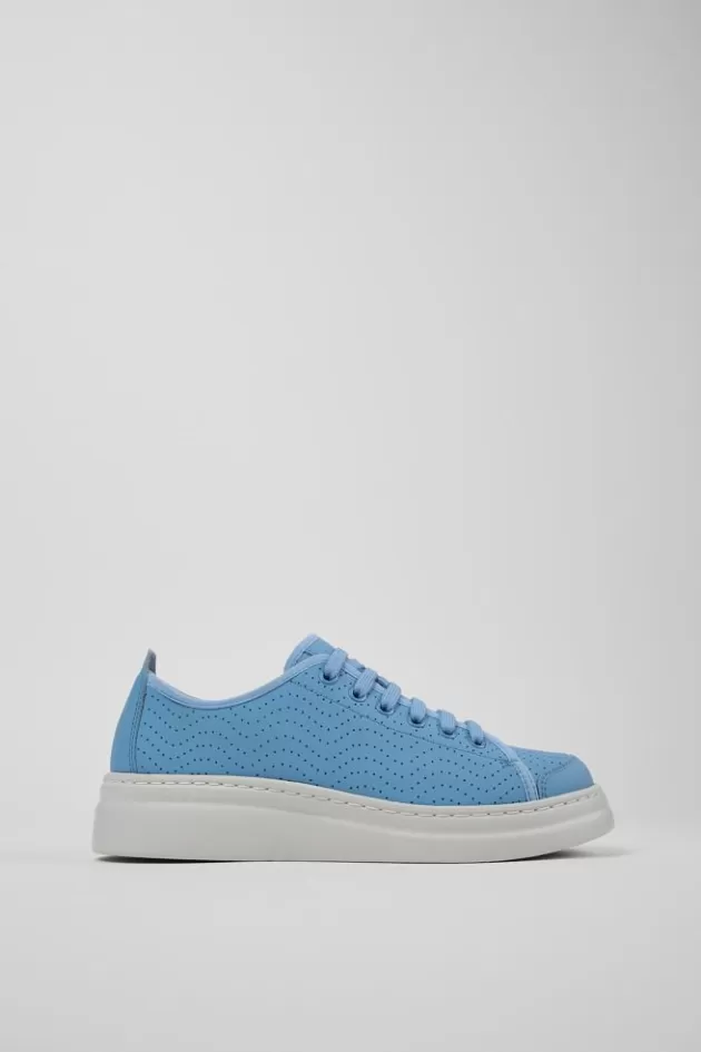 Camper Blue Leather Sneaker For Women*Women Sneakers