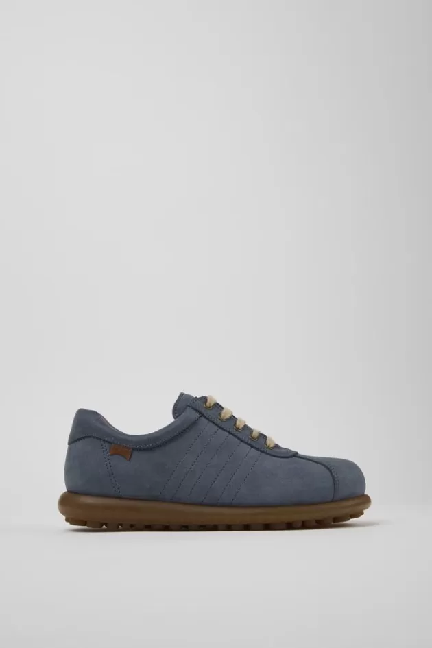 Camper Blue Nubuck Shoe For Women*Women Casual Shoes