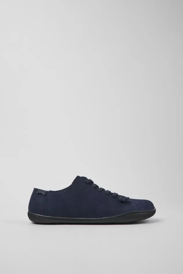 Camper Blue Nubuck Shoes For Women*Women Casual Shoes