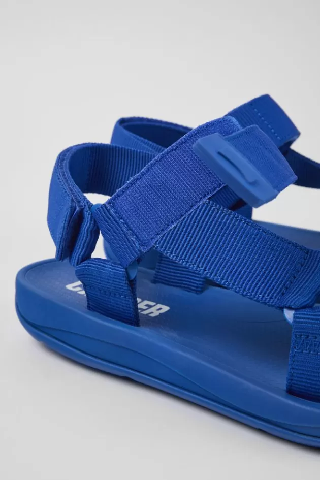 Camper Blue Textile Sandal For Men*Men Sandals