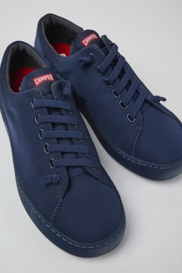 Camper Blue Textile Sneaker For Men*Men Casual Shoes