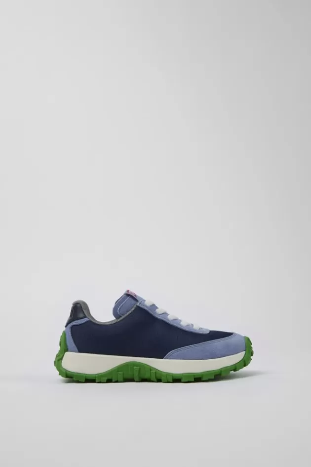 Camper Blue Textile/Nubuck Sneaker*Kids Sneakers