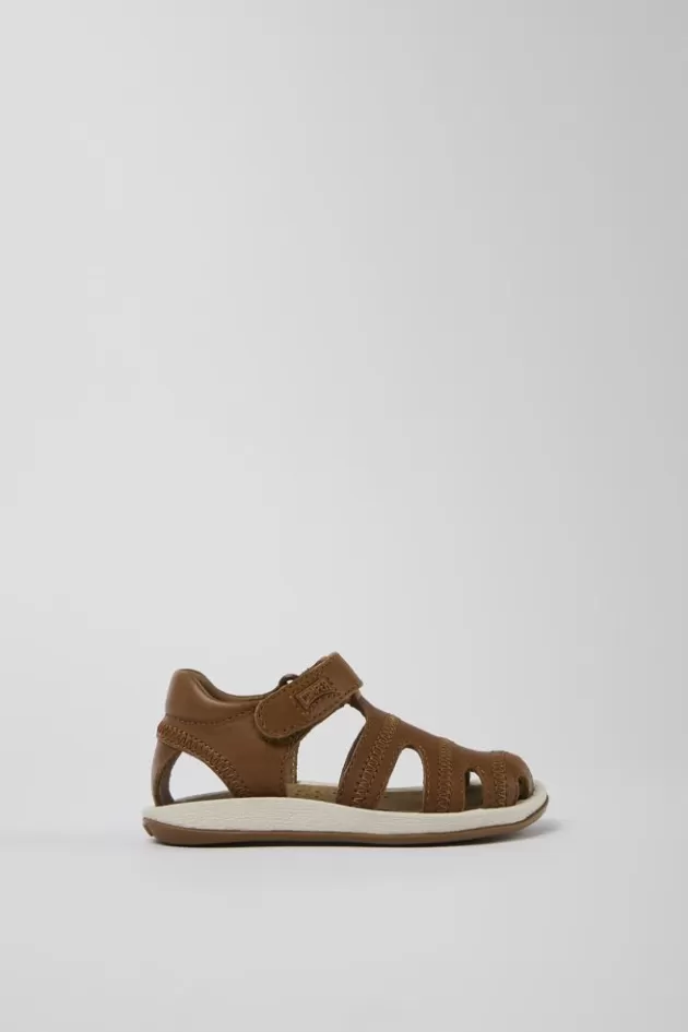 Camper Brown Leather Sandal*Kids Sandals