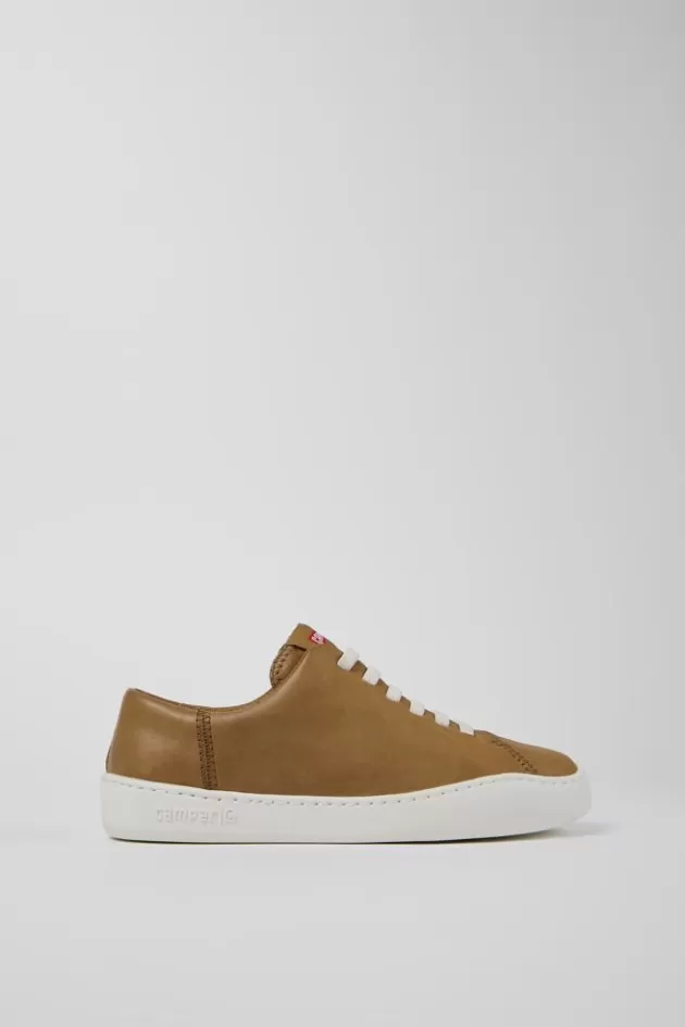 Camper Brown Leather Sneaker For Women*Women Sneakers