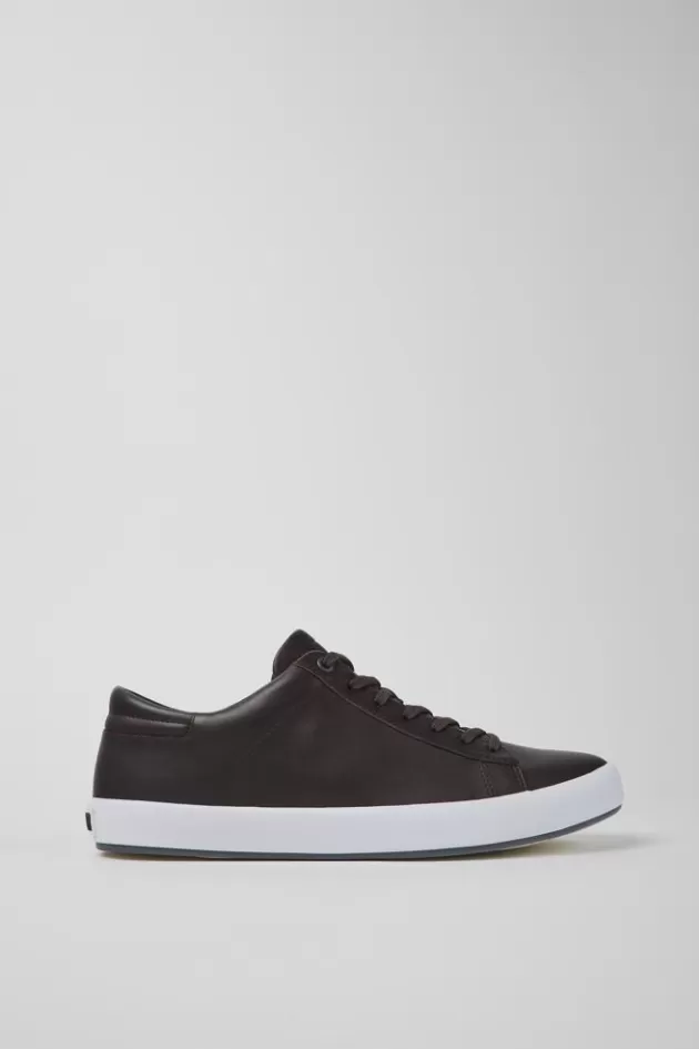 Camper Brown Leather Sneakers For Men*Men Sneakers