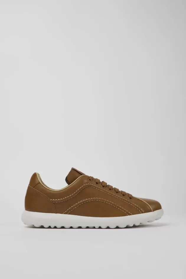 Camper Brown Leather Sneakers For Men*Men Sneakers