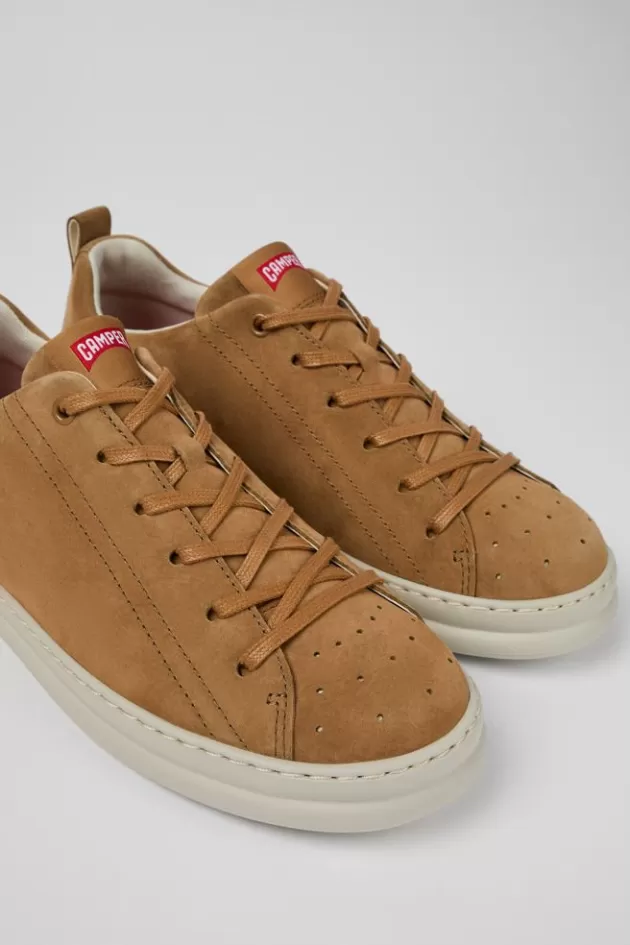 Camper Brown Nubuck Sneaker For Men*Men Sneakers