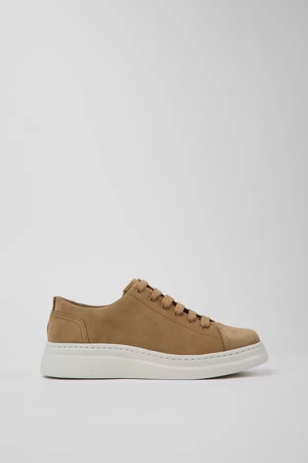 Camper Brown Nubuck Sneaker For Women*Women Sneakers