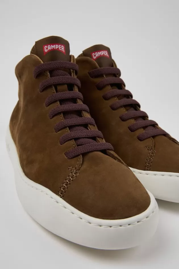 Camper Brown Nubuck Sneakers For Women*Women Sneakers