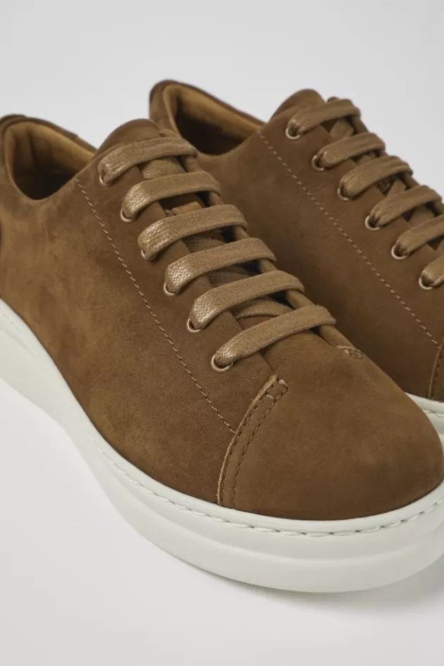 Camper Brown Nubuck Sneakers For Women*Women Sneakers