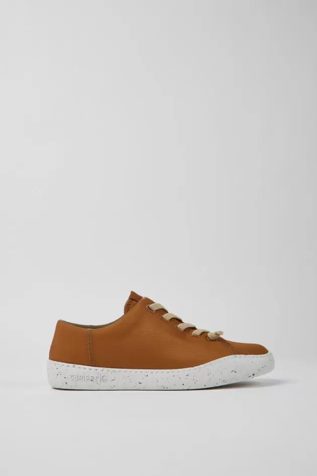 Camper Brown Textile Sneakers For Women*Women Sneakers