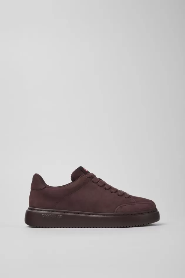 Camper Burgundy Nubuck Sneakers For Women*Women Sneakers