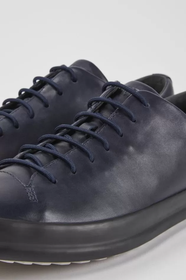 Camper Casual Blue Lace Up Shoe For Men*Men Casual Shoes