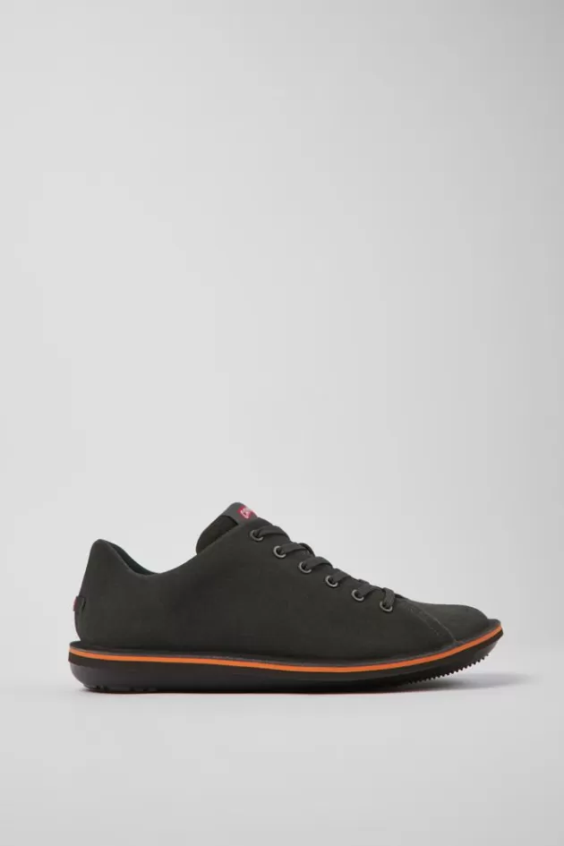 Camper Dark Gray Nubuck Shoes For Men*Men Casual Shoes