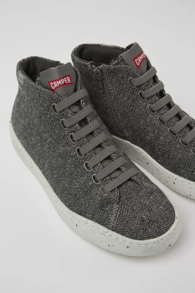 Camper Gray And Black Recycled Wool Sneakers For Women*Women Sneakers