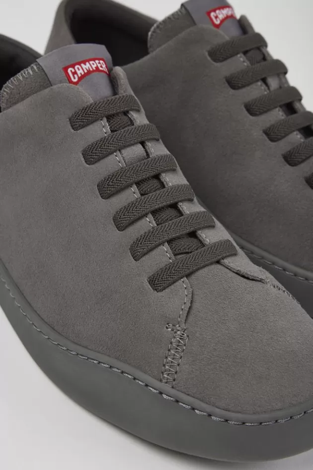 Camper Gray Nubuck Sneakers For Men*Men Sneakers