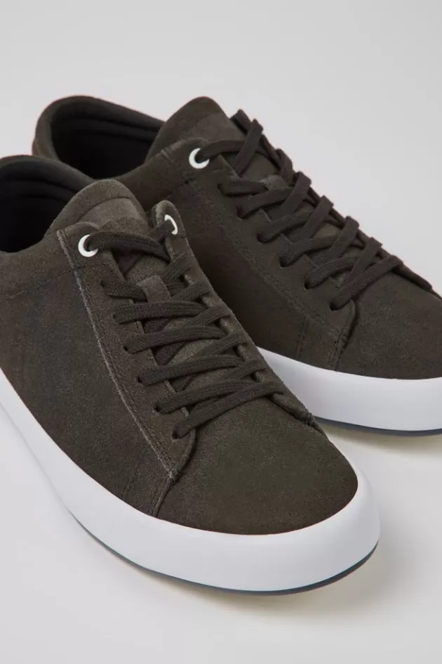 Camper Gray Nubuck Sneakers For Men*Men Sneakers