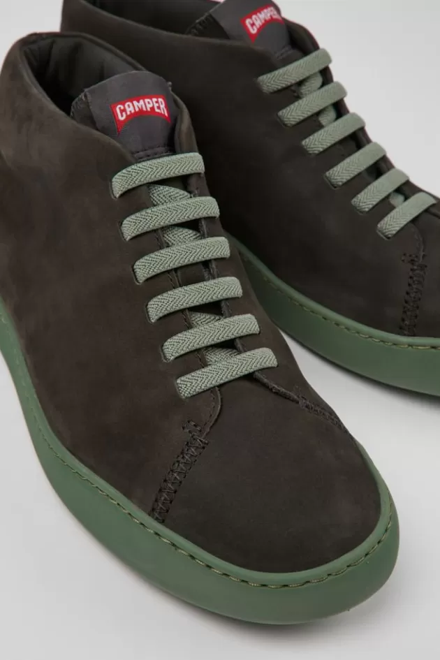 Camper Gray Nubuck Sneakers For Men*Men Sneakers