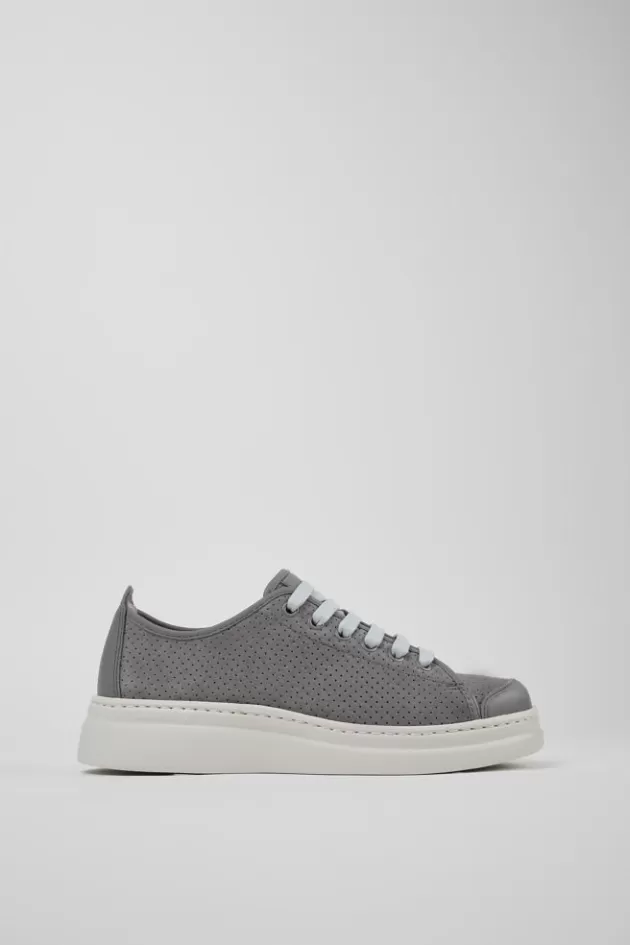 Camper Gray Nubuck/Leather Sneaker For Women*Women Sneakers