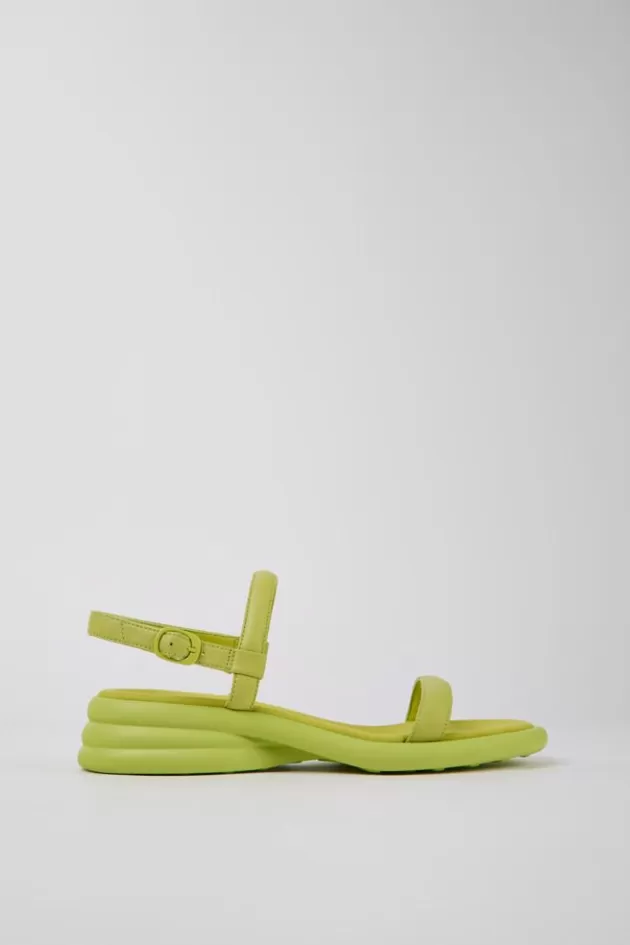 Camper Green Leather Sandals For Women*Women Sandals