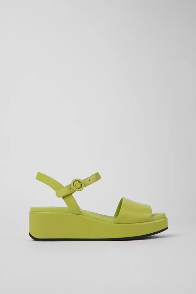 Camper Green Leather Sandals For Women*Women Sandals