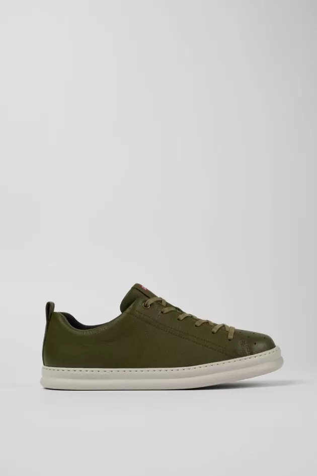 Camper Green Leather Sneaker For Men*Men Sneakers