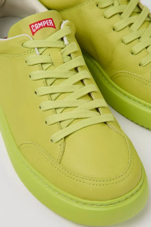 Camper Green Leather Sneakers For Men*Men Sneakers