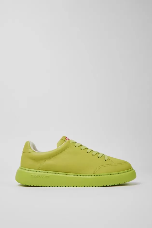 Camper Green Leather Sneakers For Men*Men Sneakers