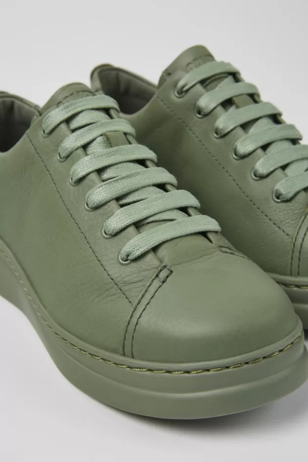 Camper Green Leather Sneakers For Women*Women Sneakers