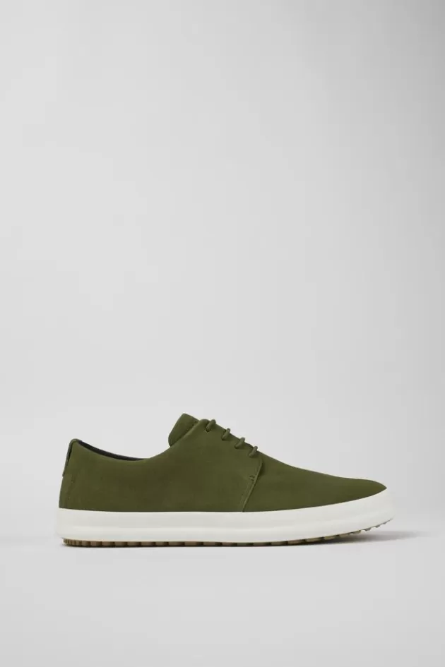 Camper Green Nubuck Blucher For Men*Men Casual Shoes